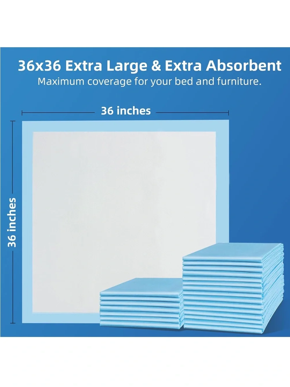SOFYFINE XL Adults Incontinence Bed Pads Disposable/XL Puppy Pee Training Pad